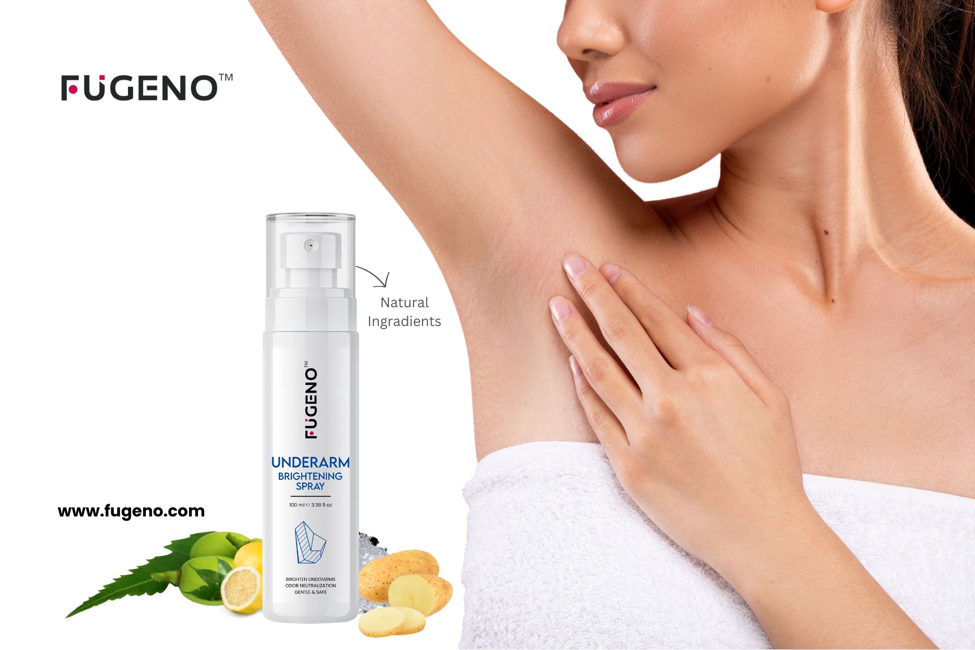 dark underarms remedy